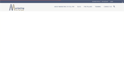 Desktop Screenshot of marketingtofullpay.com
